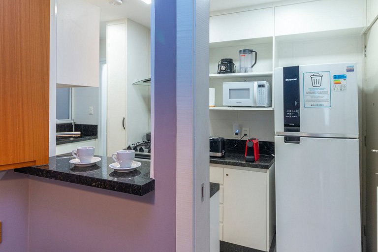 Apto no Arpoador - 1 suíte + 2 Quartos + Lava&Seca