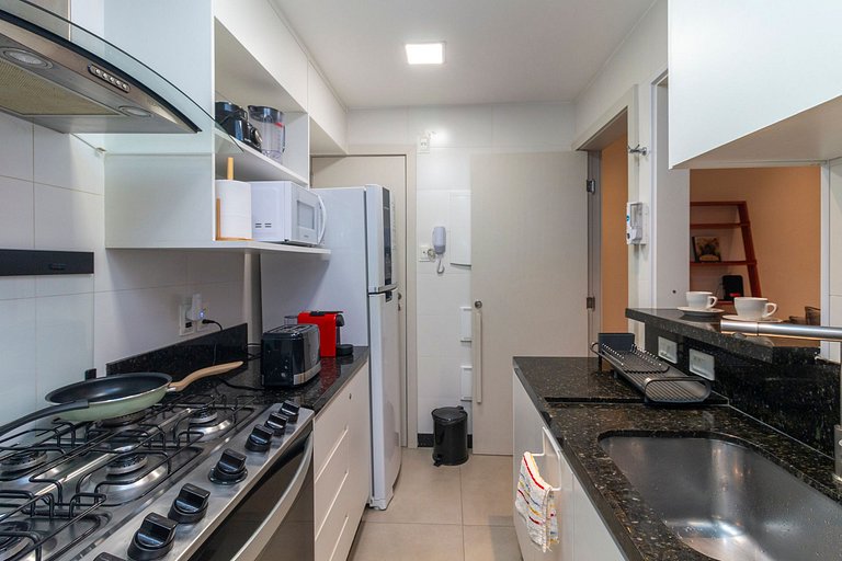 Apto no Arpoador - 1 suíte + 2 Quartos + Lava&Seca