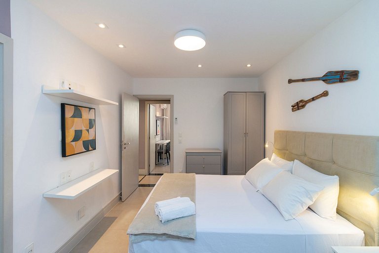 Apto no Arpoador - 1 suíte + 2 Quartos + Lava&Seca