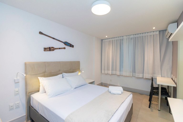 Apto no Arpoador - 1 suíte + 2 Quartos + Lava&Seca