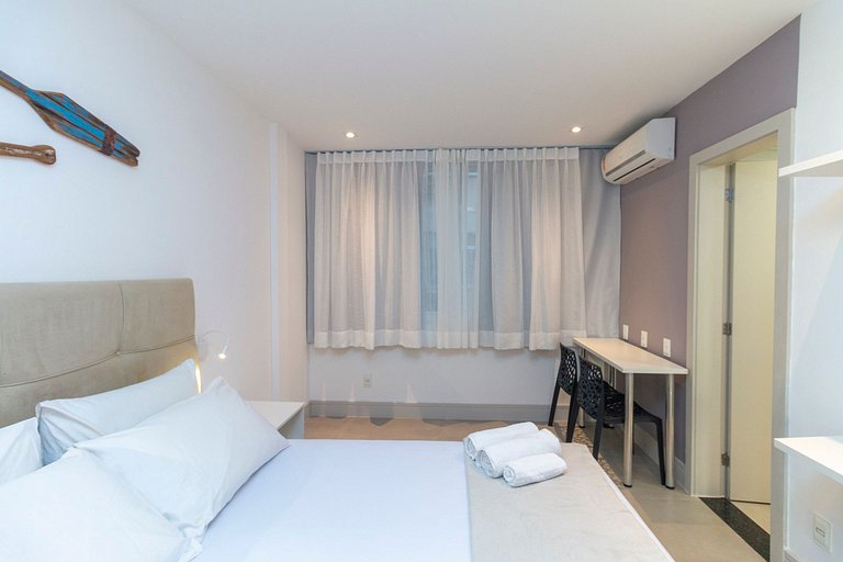 Apto no Arpoador - 1 suíte + 2 Quartos + Lava&Seca