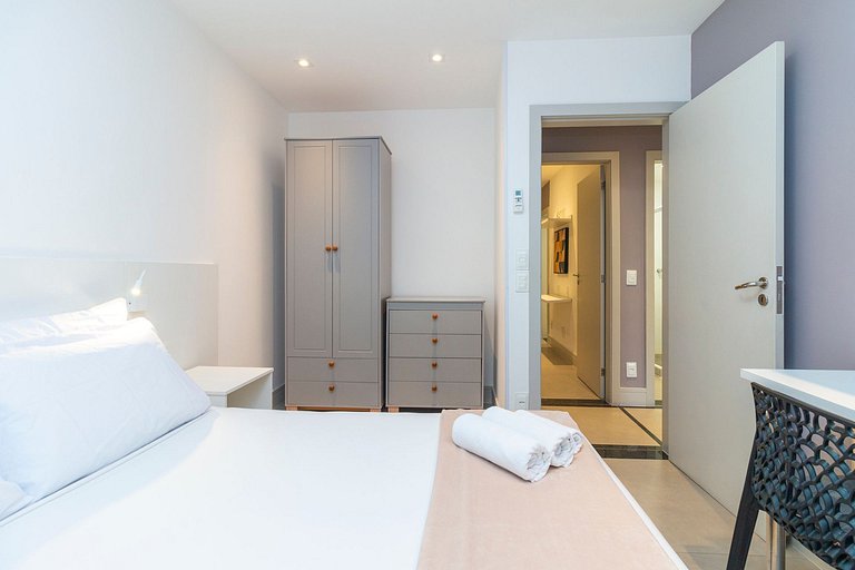 Apto no Arpoador - 1 suíte + 2 Quartos + Lava&Seca