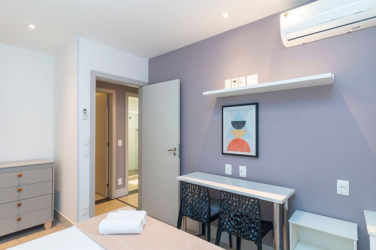 Apto no Arpoador - 1 suíte + 2 Quartos + Lava&Seca