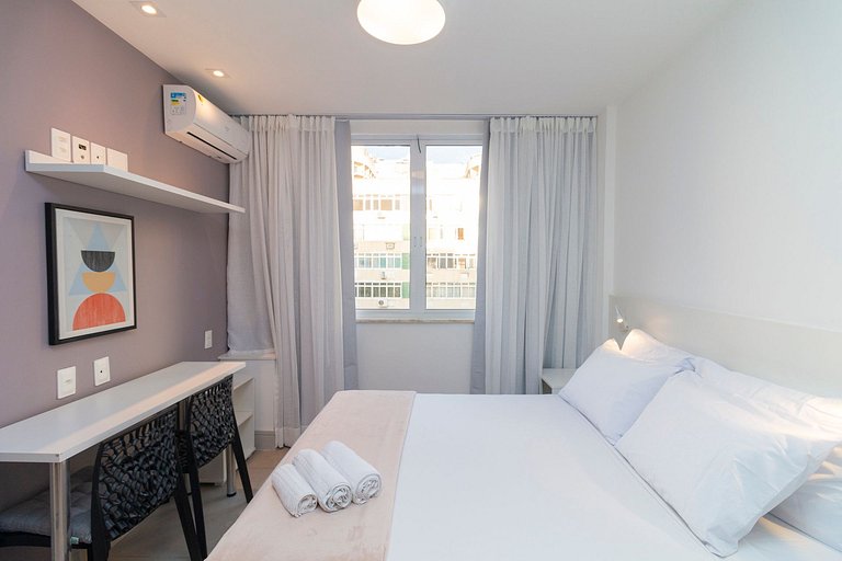 Apto no Arpoador - 1 suíte + 2 Quartos + Lava&Seca