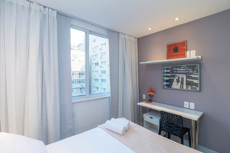 Apto no Arpoador - 1 suíte + 2 Quartos + Lava&Seca