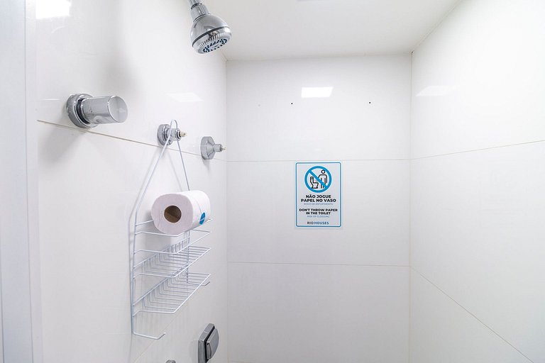 Apto no Arpoador - 1 suíte + 2 Quartos + Lava&Seca