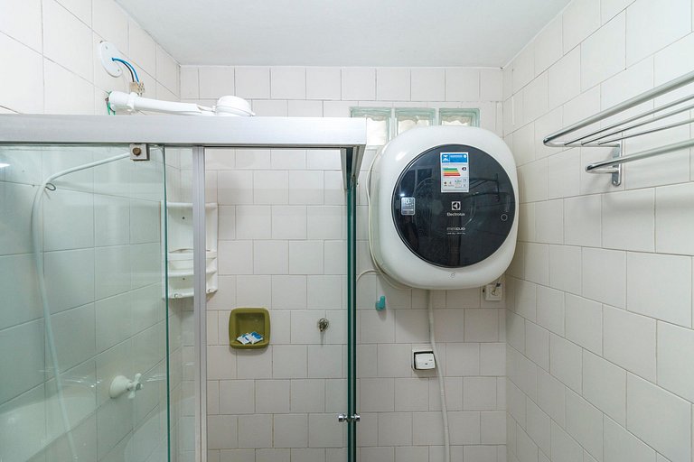 Studio Copa Vizinhança Residencial | 650m do Metro