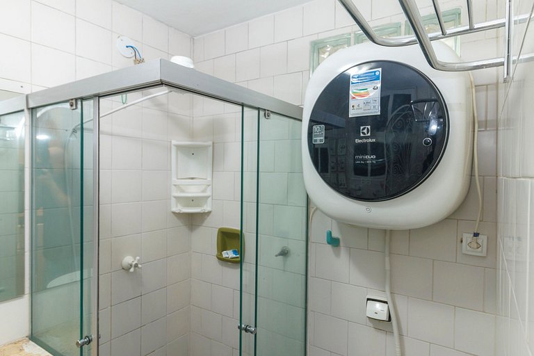 Studio Copa Vizinhança Residencial | 650m do Metro