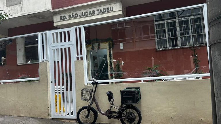 Studio Copa Vizinhança Residencial | 650m do Metro