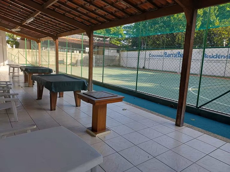 Flat Barra da Tijuca - Piscina, Academia e Garagem