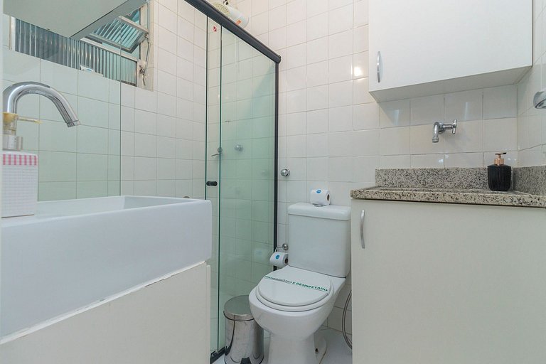 Apto Completo no Coração de Copa - 200m da Praia