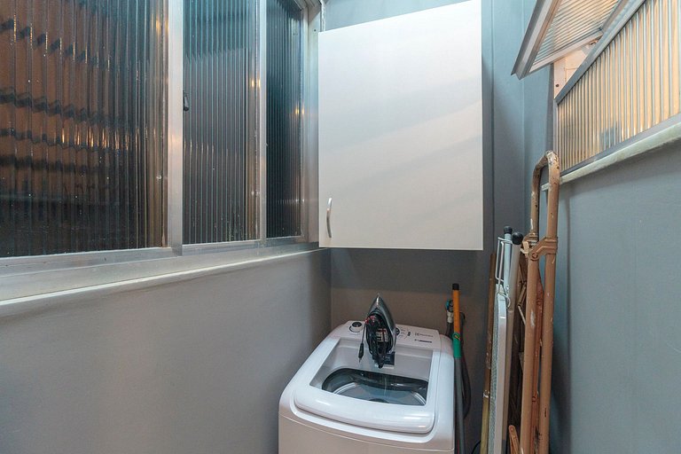 Apto Completo no Coração de Copa - 200m da Praia