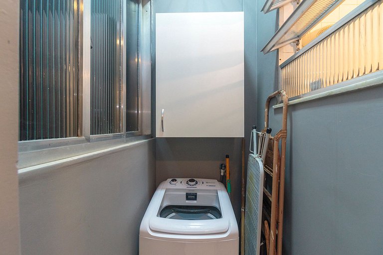 Apto Completo no Coração de Copa - 200m da Praia